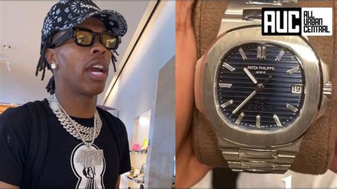 lil baby buy fake watch|lil baby watch.